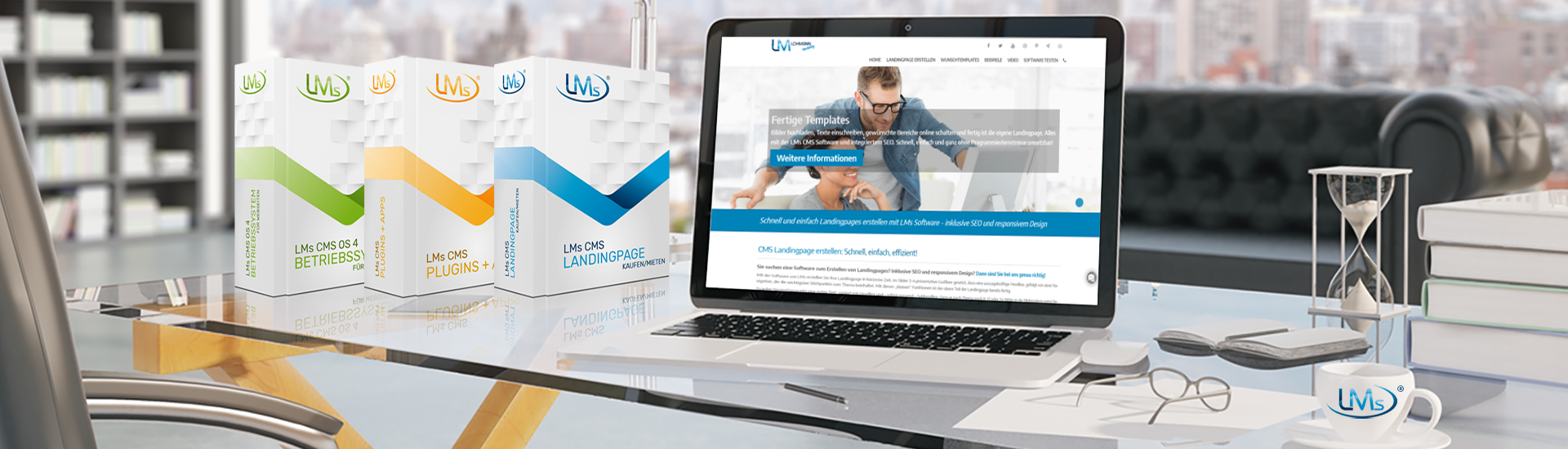 IHRE Landingpage inklusive CMS System zwecks Selbstverwaltung und inklusive SEO